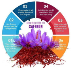 tác dụng saffron bahraman là gì
