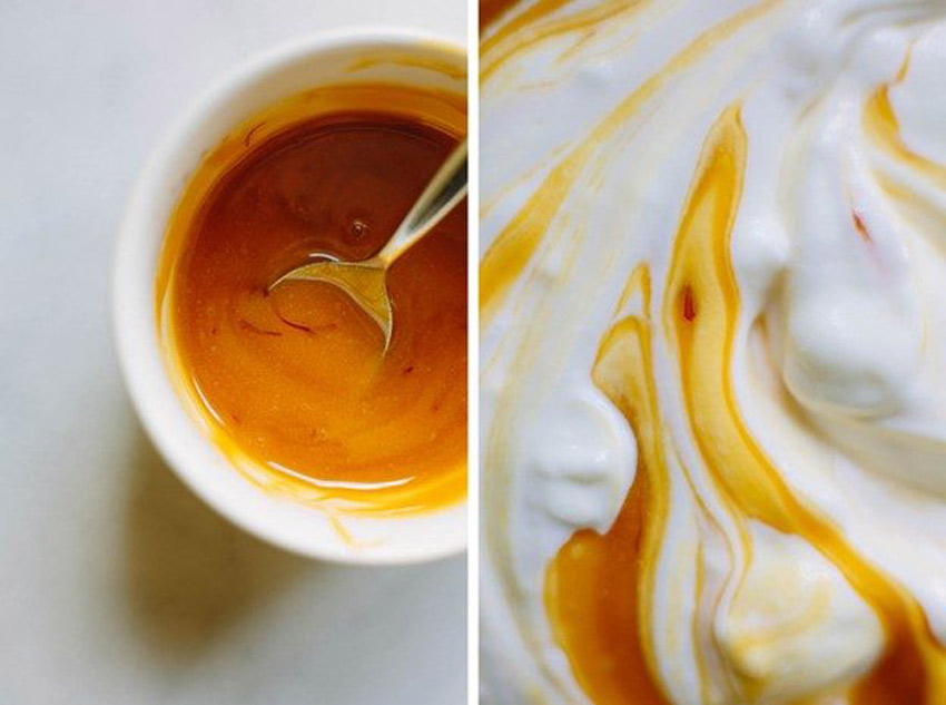 Cách đắp mặt nạ Saffron mật ong
