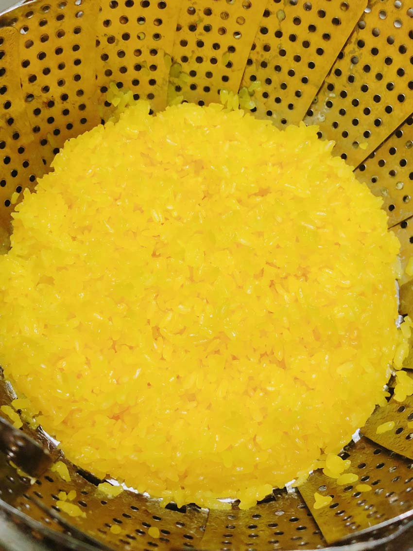 Chi tiết cách làm xôi saffron